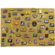 Merica Life Morale Patch Collector Panel, Coyote, 27.5 x 39.3in, ML-PP-LRG-COY