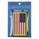 Merica Life US Flag Forward PVC Patch, Red/White/Blue, 3 x 2, USFLAG-FORWARD