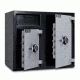 Mesa Safes Depository Safe,6.7 cu ft,2 Combination Locks,Two-Tone Black and Grey MFL2731CC