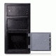 Mesa Safes Depository Safe w/Outer Locker,1.5 cu ft,Combination Lock,Two-Tone Black/Grey MFL2014C-OLK