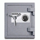 Mesa Safes High Security Burglary Fire Safe,1.3 cu ft,15.5x11.5x12.125in,Silver,Combination Lock MSC1916C