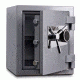 Mesa Safes High Security Burglary Fire Safe,1.3 cu ft,15.5x11.5x12.125in,Silver,Combination Lock MSC1916C