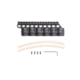 Mesa Tactical SureShell Polymer Carrier and Rail, Remington V3 TAC-13, 6-Shell, 12 Gauge, 5.75 in, Black, 94050