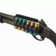 Mesa Tactical SureShell Polymer Carrier and Saddle Rail for Rem 870, 12-GA, Black, 6-Shell, 5in, 94830