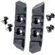 Meta Tactical Picatinny Side Accesory Rails w/M-LOK Hardware, Black, MTA-PSR