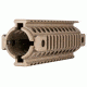 Mission First Tactical Tekko Metal AR Carbine Integrated Rail System, Scorched Dark Earth TMARCIRSSDE