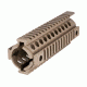 Mission First Tactical Tekko Metal AR Carbine Integrated Rail System, Scorched Dark Earth TMARCIRSSDE
