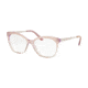 Michael Kors ANGUILLA MK4057F Progressive Prescription Eyeglasses 3506-53 - Multicolor Purple Frame