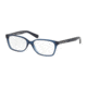 Michael Kors INDIA MK4039 Single Vision Prescription Eyeglasses, 52mm, Navy, MK4039-3199-52-SV