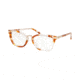 Michael Kors MK4066F Bifocal Prescription Eyeglasses, 52mm, Db126.18 Crystal Tortoise, MK4066F-3776-52-BI