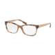 Michael Kors MK4050F Progressive Prescription Eyeglasses, 53mm, Brown Marble, MK4050F-3311-53-PRO