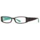 Michael Stars MS Crush SEMS CRUS00 Single Vision Prescription Eyeglasses - Amber Jade SEMS CRUS005335 TO