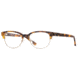 Michael Stars MS Pretty &amp; Posh SEMS PRET00 Eyeglass Frames - Vintage Gold SEMS PRET005135 TO