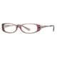Michael Stars MS Sightsee SEMS SIGH00 Single Vision Prescription Eyewear - Eggplant SEMS SIGH005330 PU