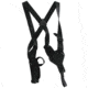 Michaels Vert Shoulder Kodra Nylon Shoulder Holster, Right Hand, Black, 83011A