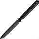 Microtech A.D.O. TE Fixed Blade Knife, Black Plain MT117-1