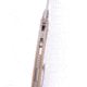 Microtech Amphibian Apocalyptic Fluted Standard 3.875in Folding Knife, Manual Folder, Tan, 137RL-10APFLGTTA