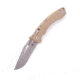 Microtech Amphibian Apocalyptic Fluted Standard 3.875in Folding Knife, Manual Folder, Tan, 137RL-10APFLGTTA
