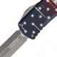 Microtech Auto Hera D/E OTF Flags, MCT70210APFLAGS