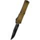 Microtech Combat Troodon Gen III Interceptor Signature Series Standard 4in Folding Knife, Tan, 1217-1TAS