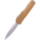 Microtech Cypher II D/E Standard 3.55in Folding Knife, Tan, 1242-10TA
