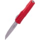 Microtech Cypher II S/E Standard 3.55in Folding Knife, Red Apocalyptic, 1241-10APRD