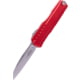 Microtech Cypher II S/E Standard 3.55in Folding Knife, Red Stonewash, 1241-10RD