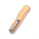 Microtech Cypher II S/E Standard 3.55in Folding Knife, Tan Stonewash, 1241-10TA