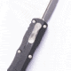 Microtech Dirac Delta D/E Satin Standard 3.75in OTF Automatic Folding Knife, Black, 227-4