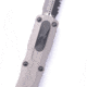 Microtech Dirac Delta D/E Standard 3.75in Folding Knife, Natural Clear, Black, 227-3NC