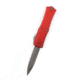 Microtech Hera II Mini D/E Apocalyptic Standard 2.9in Automatic Folding Knife, Red, 1702M-10APRD