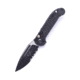 Microtech L.U.D.T. S/E Gen III Tactical Partial Serrated 3.5in Automatic Folding Knife, Automatic Folder, 1135-2T