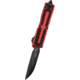 Microtech Scarab II Gen III D/E-S Standard 3.95in Folding Knife, Black, Red, 1180-1RD