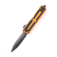 Microtech Scarab II Gen III D/E Standard 3.95in Automatic Folding Knife, Double-Action OTF, Orange/Black, 1280-1OR