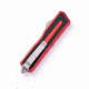 Microtech Scarab II Gen III S/E AP Stonewash Standard 3.95in Automatic Folding Knife, Double-Action OTF, Red, 1278-10APRD
