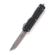 Microtech Scarab II Gen III T/E Automatic Folding Knife, 3.95in, Bohler M390MK, Apocalyptic, Tanto Blade, Plain Edge, Aluminum, Black Handle, 1279-10AP