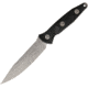 Microtech Socom Alpha Beadblast Fixed Blade Knife, 4.875in, Standard Edge, Black Handle MCT1137