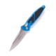 Microtech Socom Elite S/E-A Stonewash Standard 4.05in Automatic Folding Knife, Automatic Folder, Blue, 160A-10BL