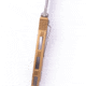 Microtech Socom Elite S/E Apocalyptic Part Serrated 4in Folding Knife, Manual Folder, Tan, 160-11APTA