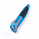 Microtech Socom Elite T/E-A Stonewash Standard 4.05in Automatic Folding Knife, Automatic Folder, Blue, 161A-10BL