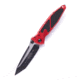 Microtech Socom Elite T/E-M Standard 4in Folding Knife, Manual Folder, Red/Black, 161-1RD