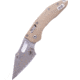 Microtech Stitch Ram-Lok Apocalyptic Fluted G-10 Full Serrate 3.71in Folding Knife, Tan, 169RL-12APFLGTTA