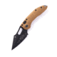 Microtech Stitch S/E Automatic Folding Knife, 3.75in, Automatic Folder, Tan, 169-1TA