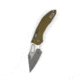 Microtech Stitch TM S/E Fluted Apocalyptic Standard 3.71in Folding Knife, Manual Folder, OD Green, 169RL-10APFLOD