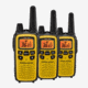 Midland LXT630 FRS License-Free Walkie Talkie 3 Pack Yellow - LXT630X3VP3, LXT630X3VP3