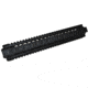 Midwest Industries 12.65in Combat Rail T-Series One Piece Free Float Handguard, Black, MI-CRT-12.625