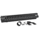 Midwest Industries 15in Combat Rail T-Series One Piece Free Float Handguard, Black, MI-CRT-15.0