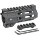 Midwest Industries 4.5in Combat Rail M-Lok Handguard, Black, MI-CRM4.5