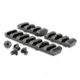 Midwest Industries Aluminum Rail Kit -2 Short / 1 Long, Black, MI-ARK-3