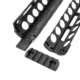 Midwest Industries AR-15/M16 M-Series Two Piece Drop-In M-LOK Handguard, 9 in, Mid-Length, Black, MI-18M